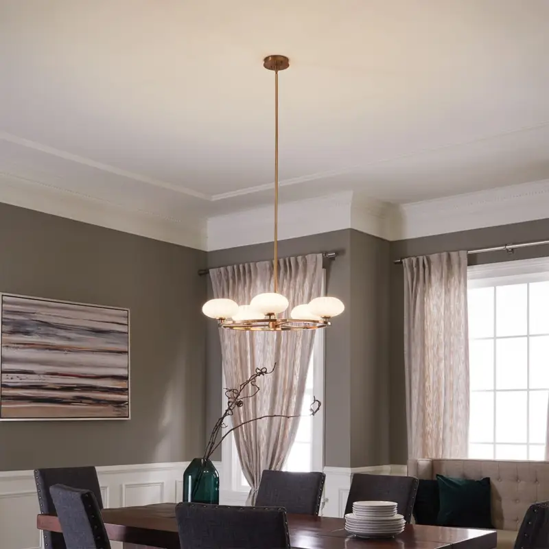 Authentique Lustre Pim 5x3W LED G9 Or