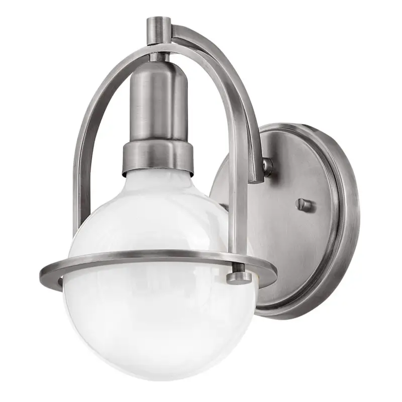 Applique Somerset 1x60W E27 Nickel brossé H233mm Offre Spéciale