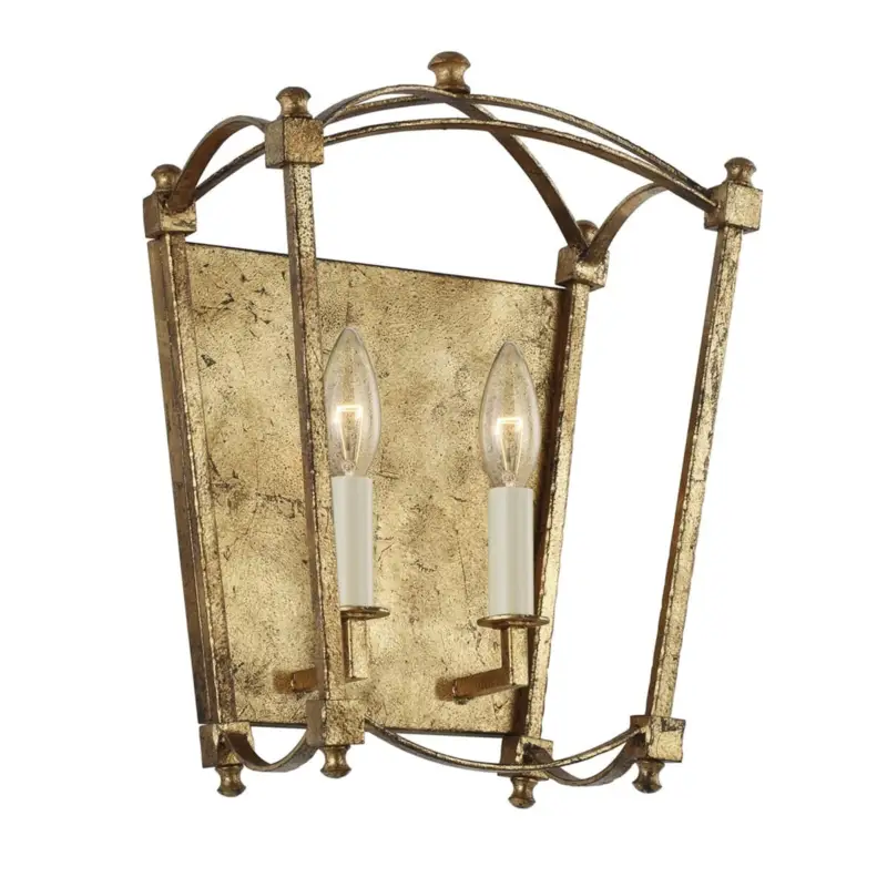 Applique Thayer 2x40W E14 Dorure antique Nouvelle Collection