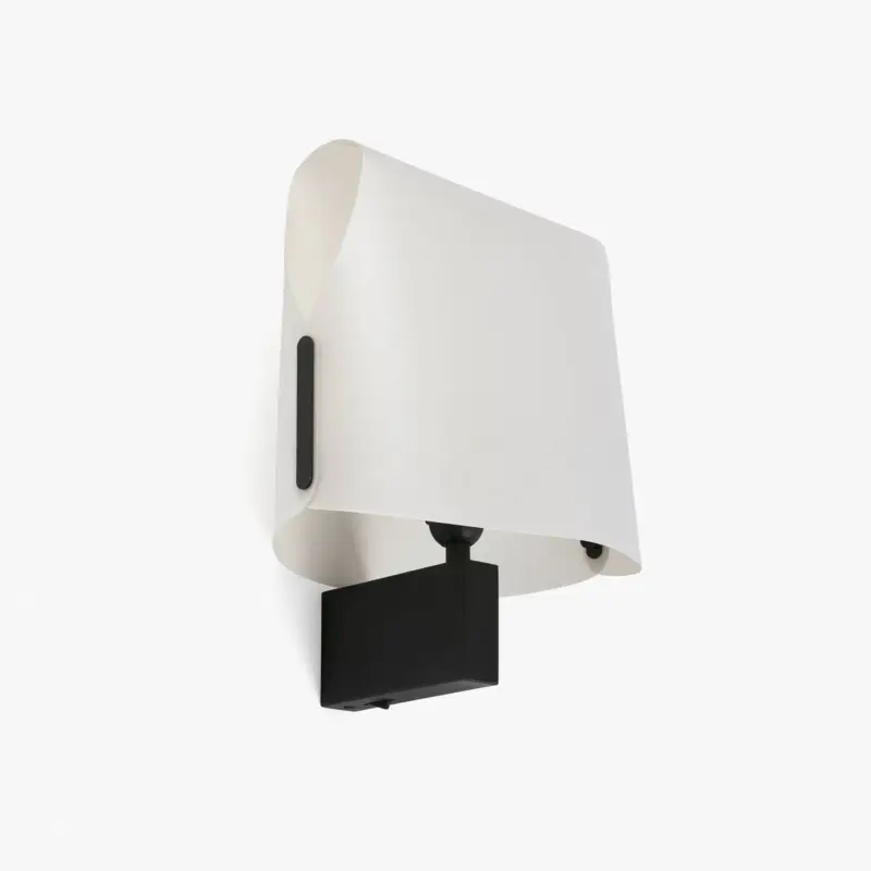 Applique murale LUANG 1x15W E27 Noir Beige Nouvelle Collection