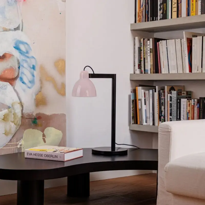 Lampe VENICE 1x15W E27 Noir Satiné Rose Achetez Aujourd&rsquo;hui