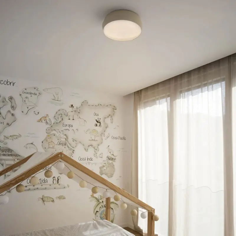 Applique plafonnier SHOKU 350 24W LED Gris Clair Achat Immédiat
