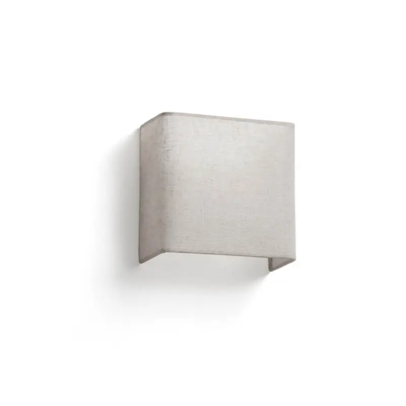Applique murale OTTON SQ 1x15W E27 Blanc Mat Lino Must-Have