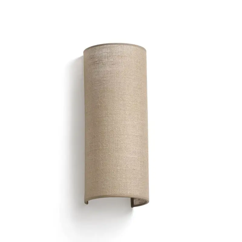 Applique murale OTTON R 2x15W E27 Blanc Mat Jute H370 Super Prix