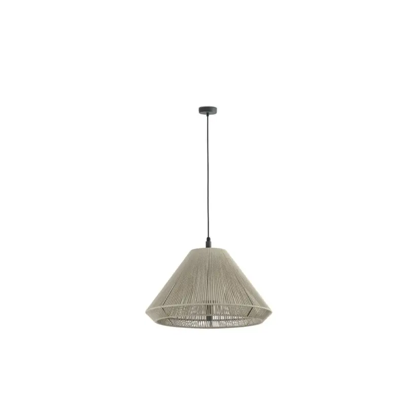Pas Cher Suspension extérieur SAIGON OUT 1x15W E27 Gris Foncé Beige Cone
