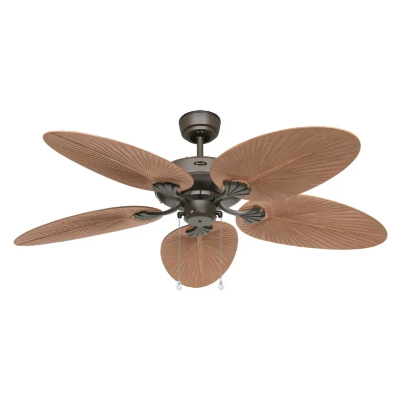 Dernière Chance Ventilateur de plafond extérieur Outdoor Classic 5 pales Rotin Bronze Casafan