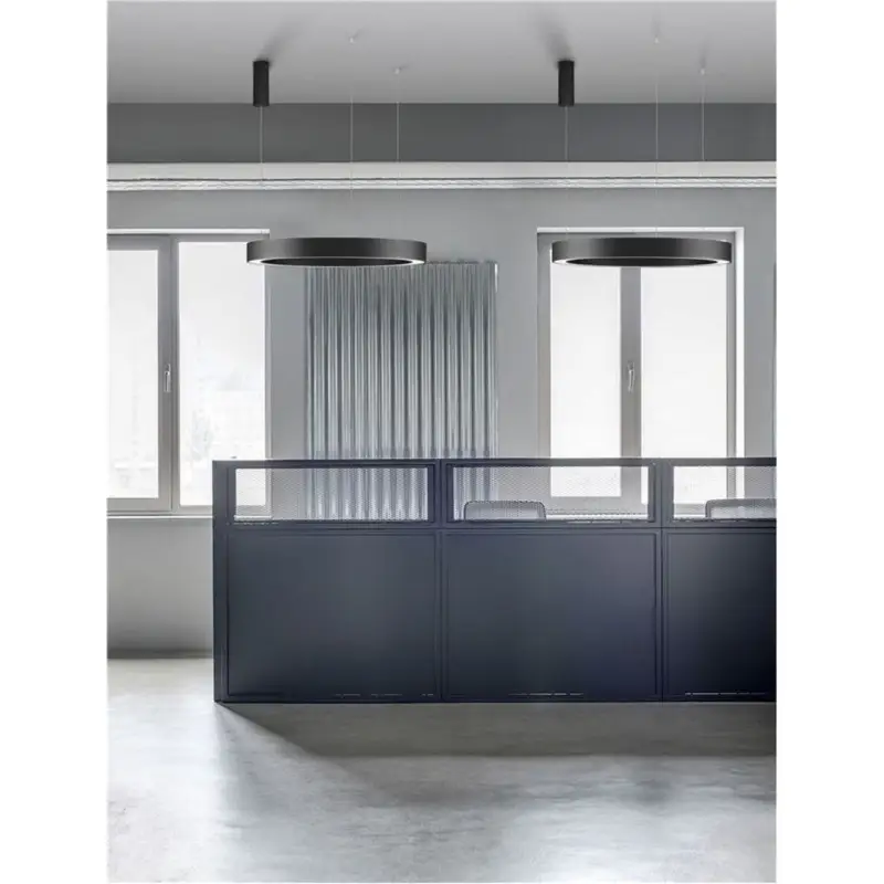 Suspension MORBIDO 60W LED Noir Usine Directe