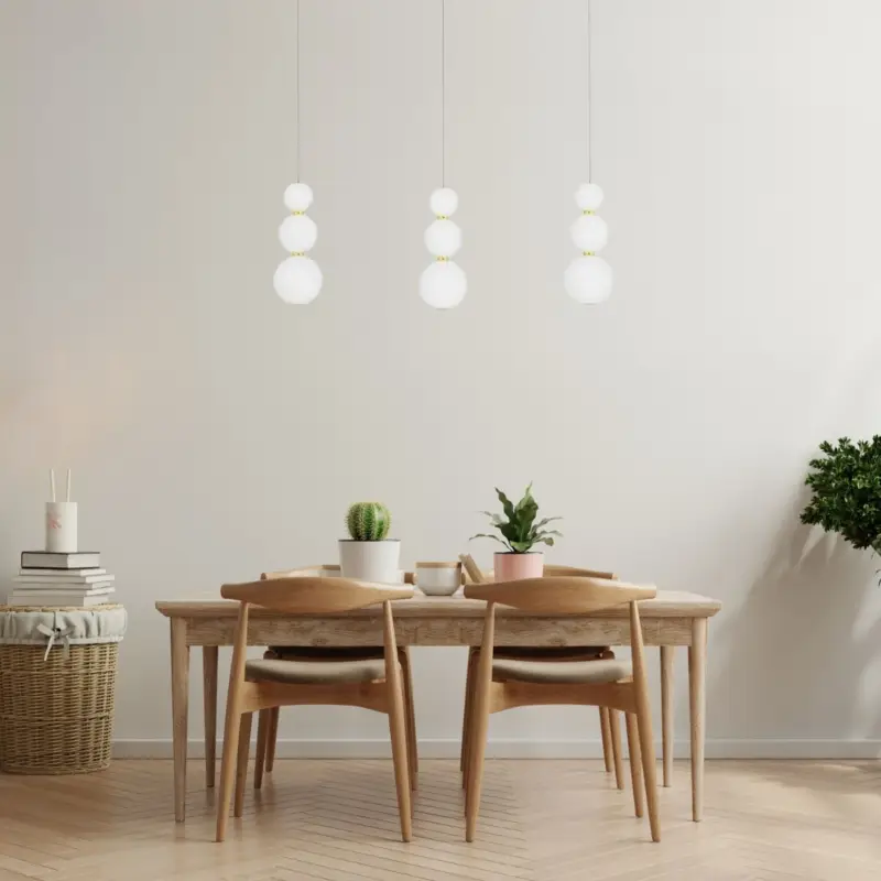 Dernier Modèle Suspension FLEA 24W LED Or