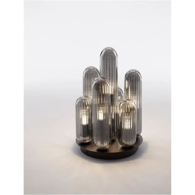 Plafonnier GUSTAVE 7x5W G9 Gris Livraison Express
