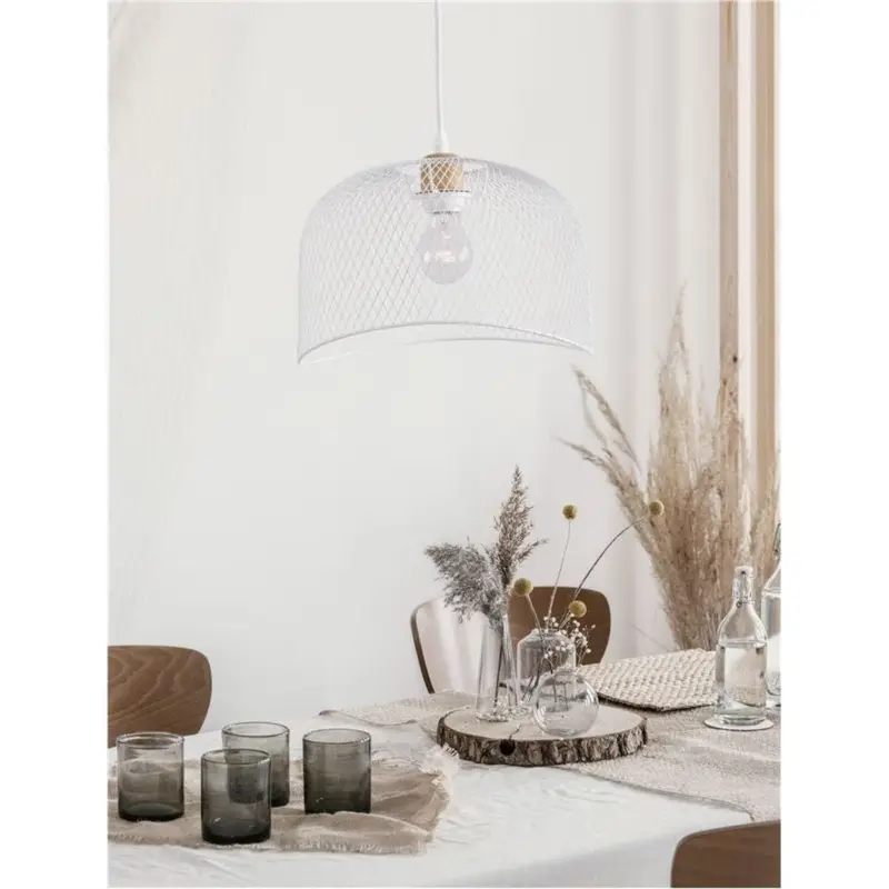 Suspension LYRON 1x12W E27 Blanc mat Quantité Limitée