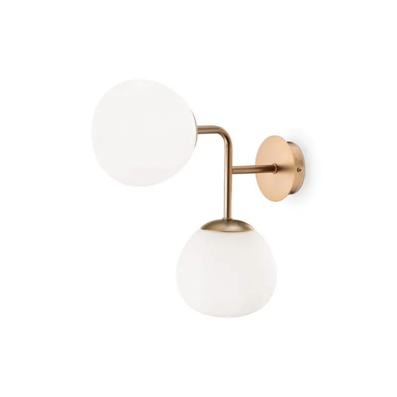 Meilleure Vente Applique Erich 2x40W E14 MAX Doré