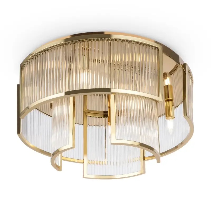 Achat Immédiat Plafonnier Frame 60W E14 D55,4 Or