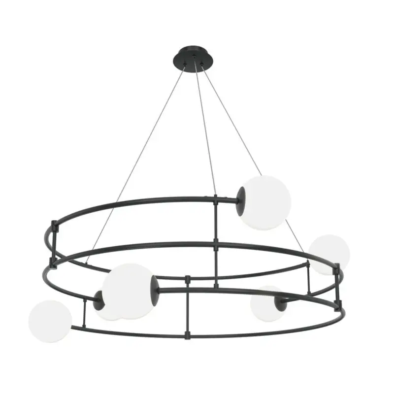 Suspension Balance 6x40W G9 MAX Noir Paiement Sécurisé