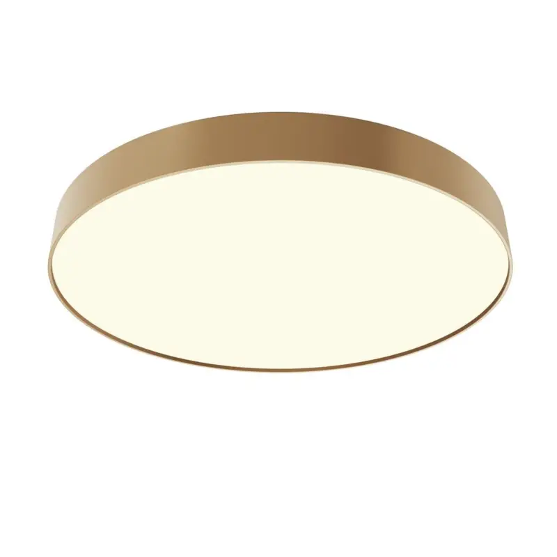 Authentique Plafonnier Zon 90W LED Or mat