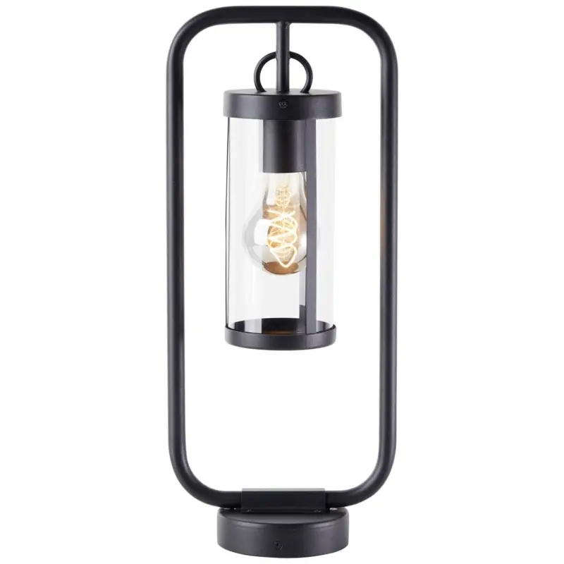 Lampe Extérieur SIDNEY 1x20W E27 Noir-transparent H480 Paiement Sécurisé