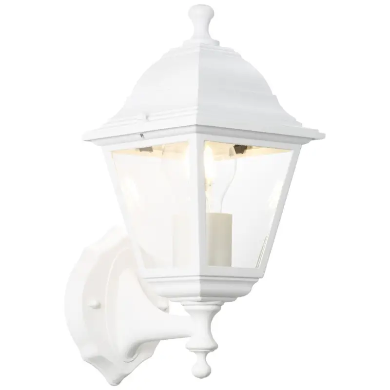 Applique murale Extérieur NISSIE 1x60W E27 Blanc H310 Satisfait Ou Remboursé