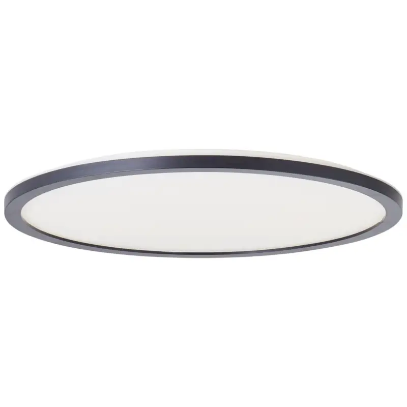 Acheter Direct Plafonnier Salle de Bain BRENNAN 22W 4000K LED Noir-blanc