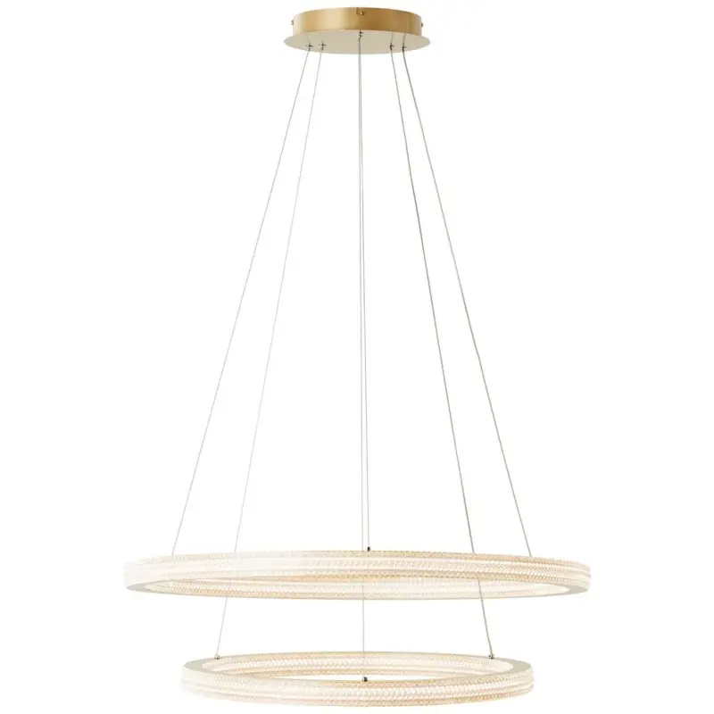 Suspension CALVI 82W LED Doré mat Acheter Direct