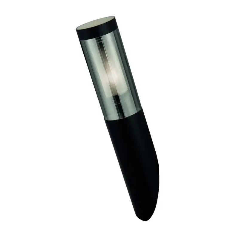 Meilleure Vente Applique extérieure BATTON 1x40W E27 Noir Fumé