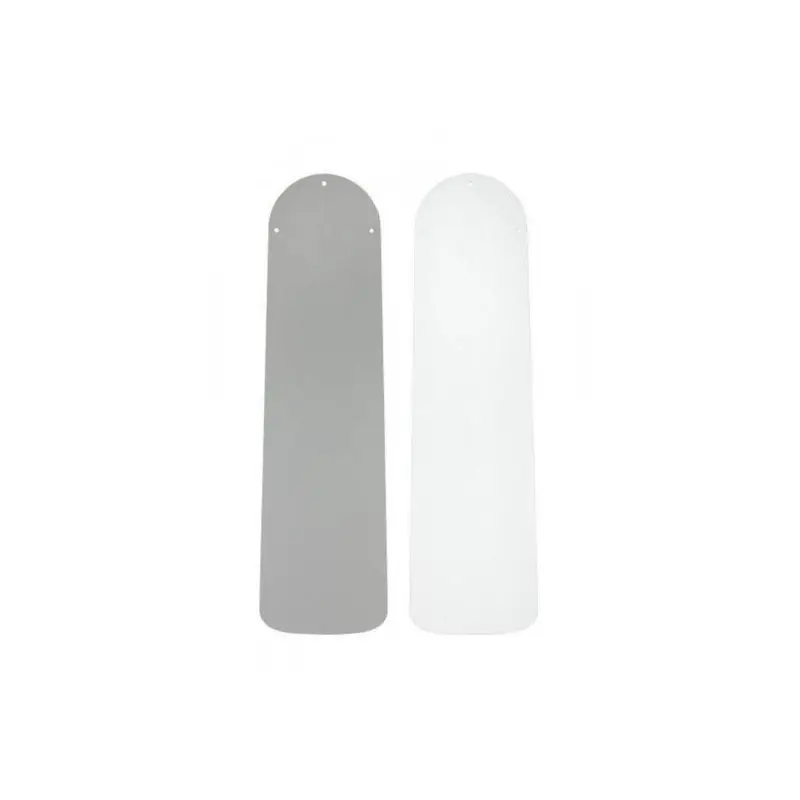 Jeu de Pales Blanc Gris Clair 132cm 19128 Offre Spéciale