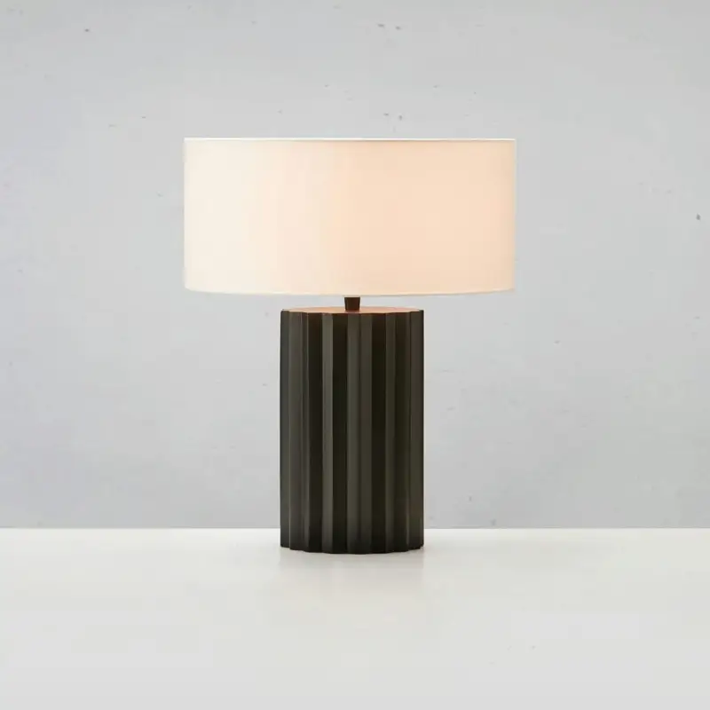 Nouvelle Collection Lampe de table HASHIRA 1x40W Max E27 Noir