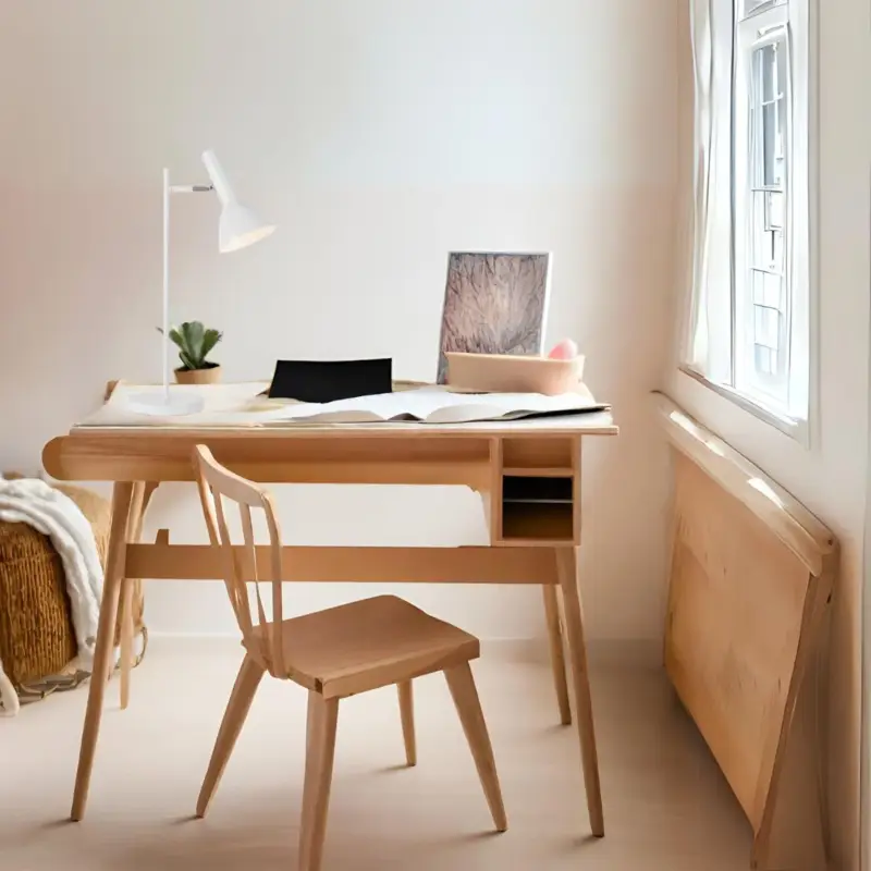 Authentique Lampe de table METRO 1x40W Max E27 Blanc