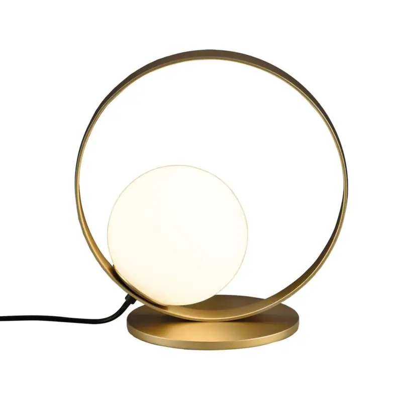 Lampe de table Halo 1X5W LED Or – Opale Dernière Chance
