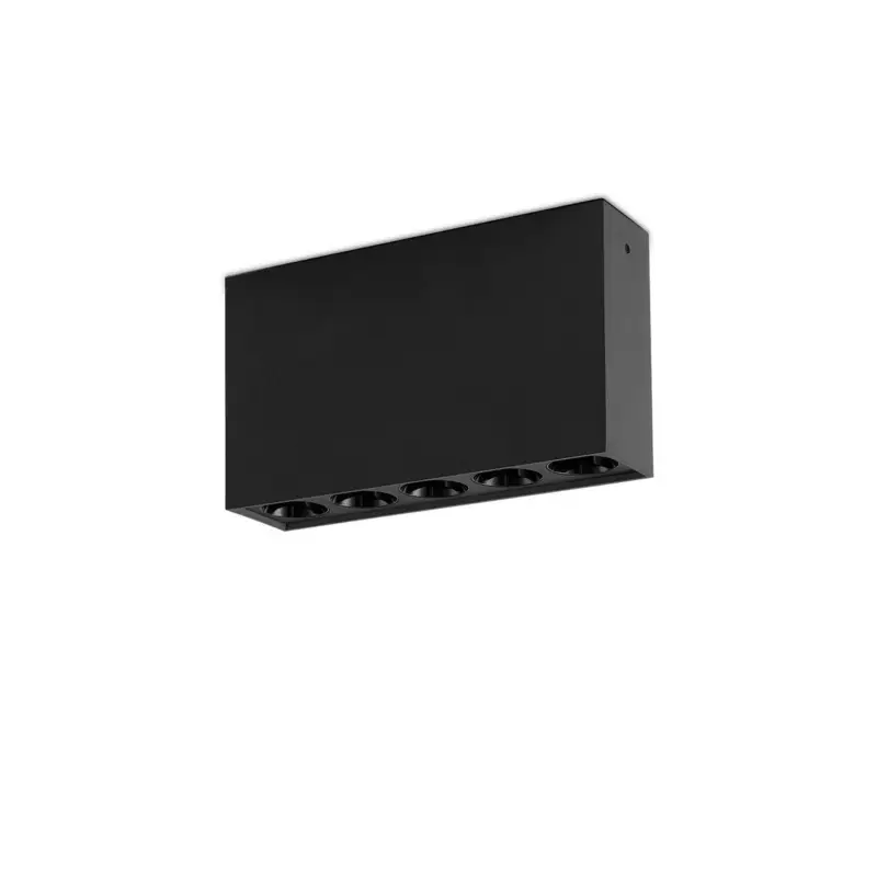 Plafonnier Invisible 1X12W LED Noir Meilleur Choix