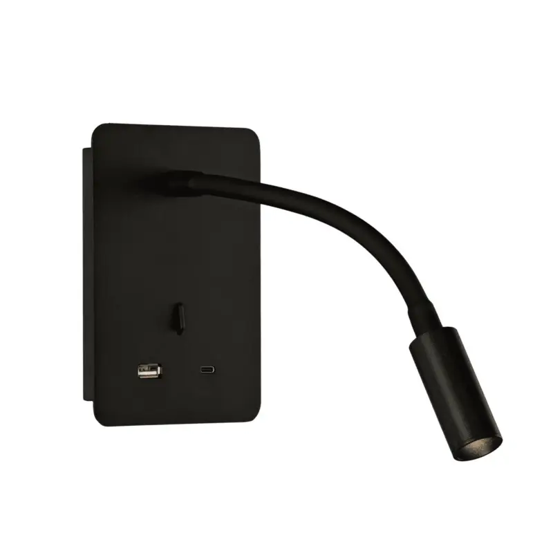 Top Vente Applique murale Senda 1X3W LED Noir