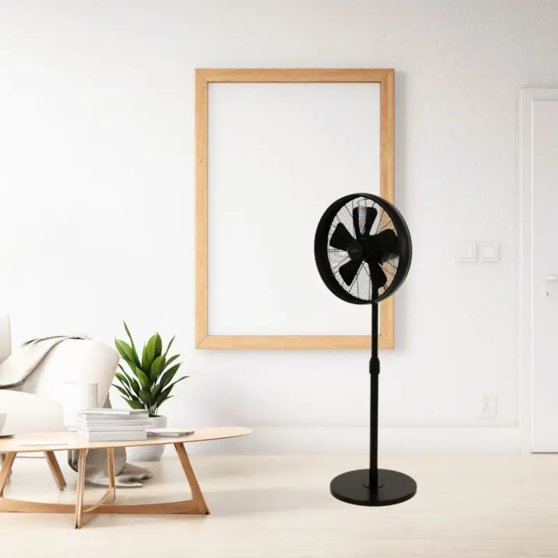 Offre Du Jour Ventilateur sur pied Breeze Pedestal Fan Noir