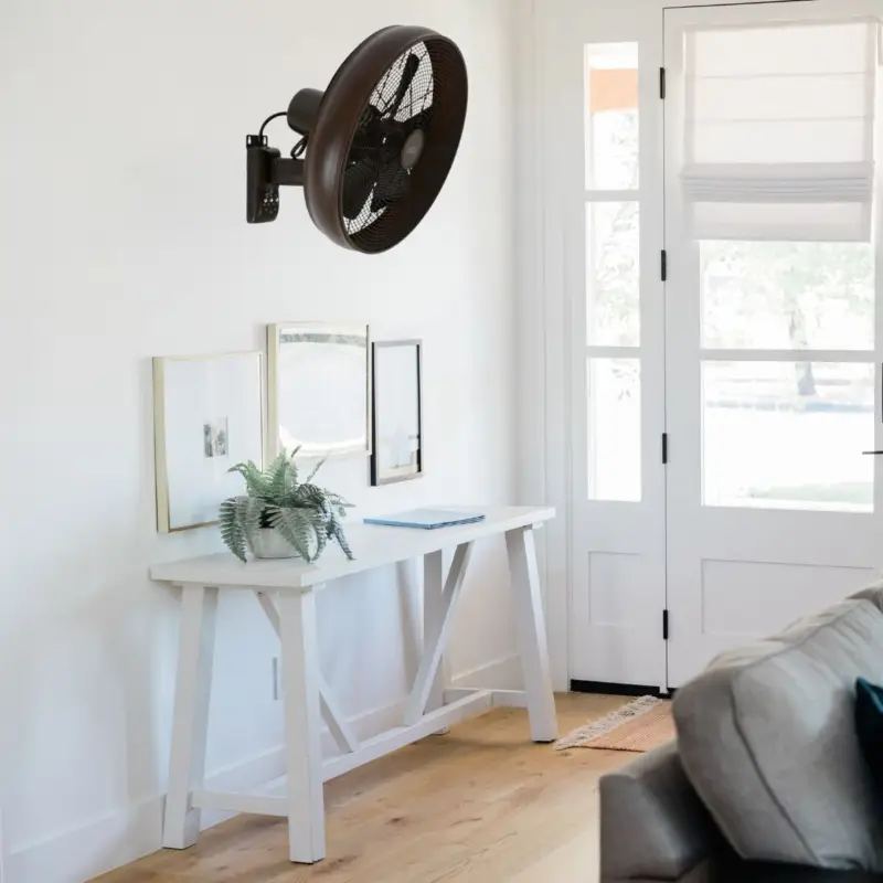 Marque Ventilateur Breeze Wall Fan Bronze et Noir
