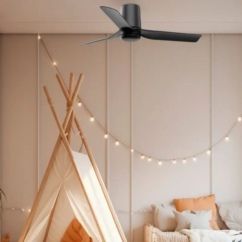 Ventilateur Plafond PUNT TUB S 90cm Noir Offre Exclusive