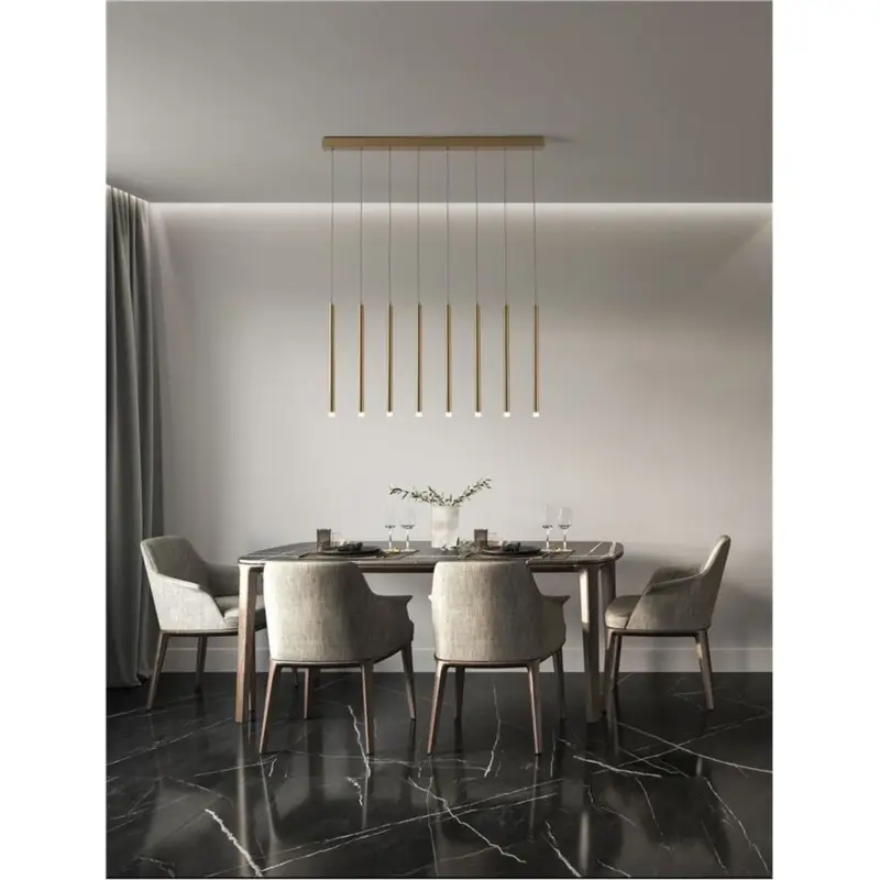 Suspension TRIMLE Or brossé 21W LED Expédié Aujourd&rsquo;hui