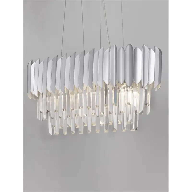 Meilleure Vente Suspension MAGNOLIA Chrome 5x5W LED L70