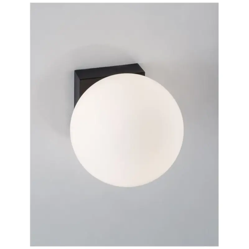 Réduction Applique Murale JOLINE Noir sable et blanc 1x6W LED