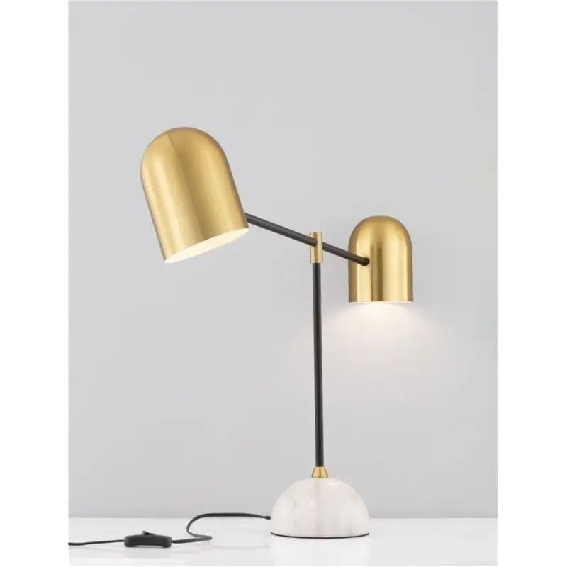 Nouvel Arrivage Lampe réglable NELA Doré et noir LED