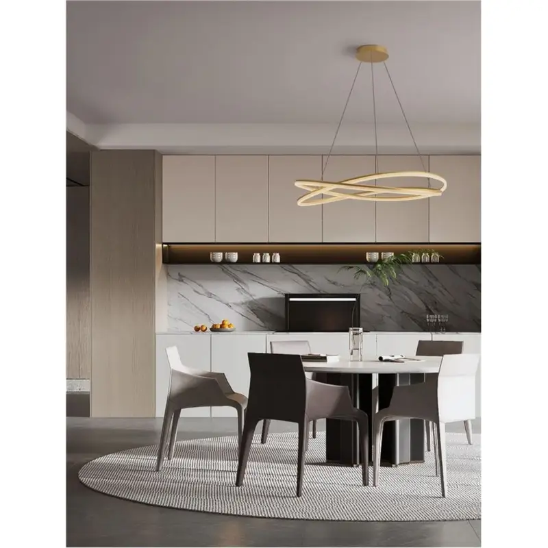 Suspension OPEHLIA Or 68W LED Prix Cassé