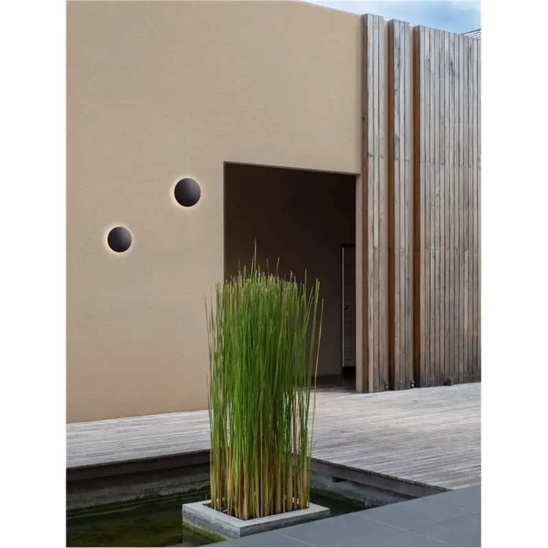 Prix Promo Applique murale COPPER Noir 9W LED