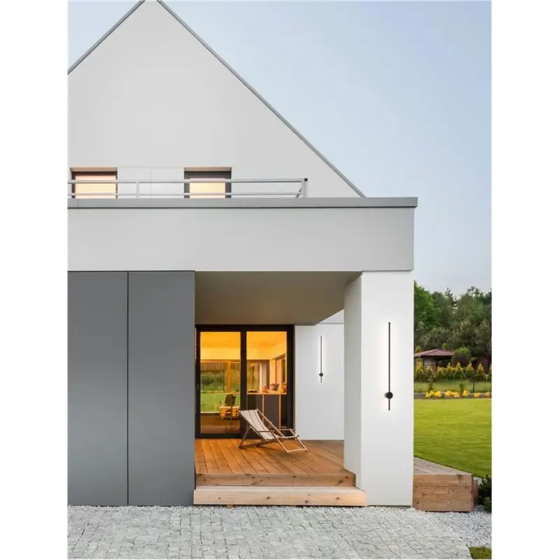 Applique murale RIDGE Noir 19W LED Populaire