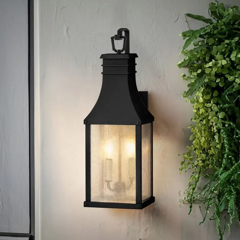 Applique Extérieur Beacon Hill 2x40W Noir profond Acheter Direct