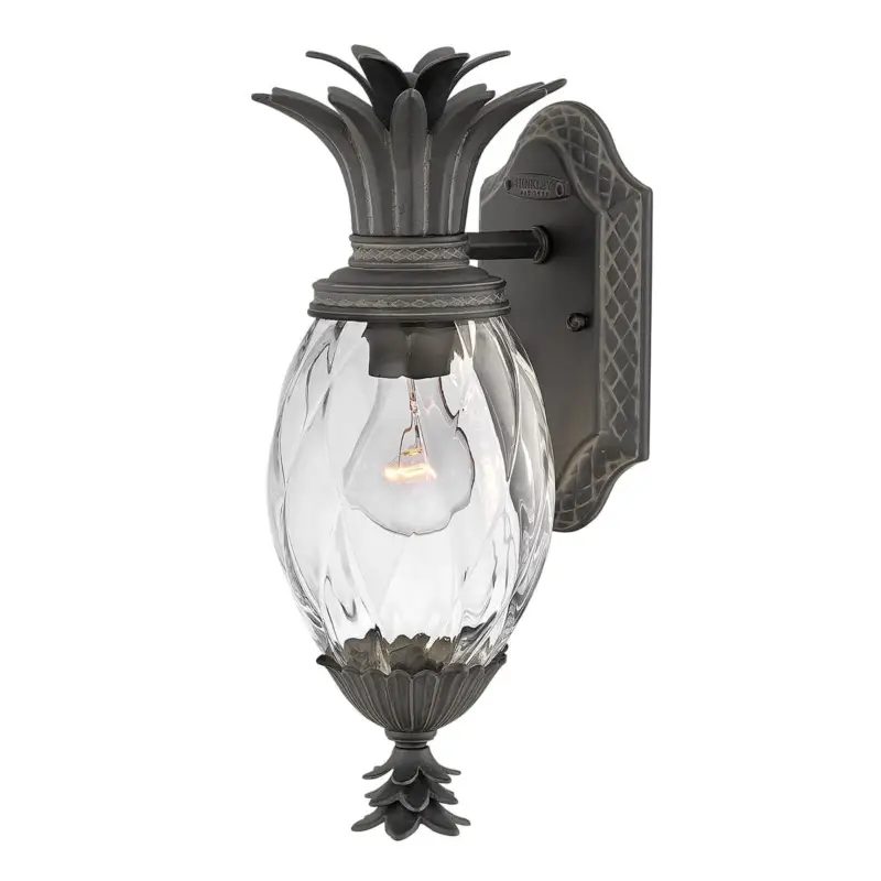 Applique Extérieur Plantation 1x40W Noir profond Petit Commander Vite