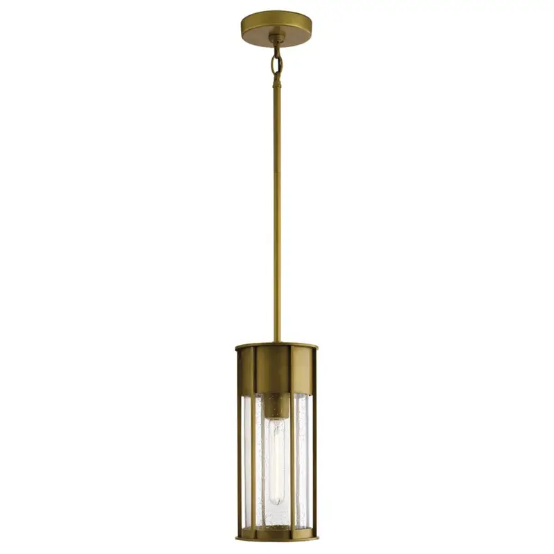 Suspension Extérieur Camillo 1x60W Laiton peint naturel Retour Gratuit