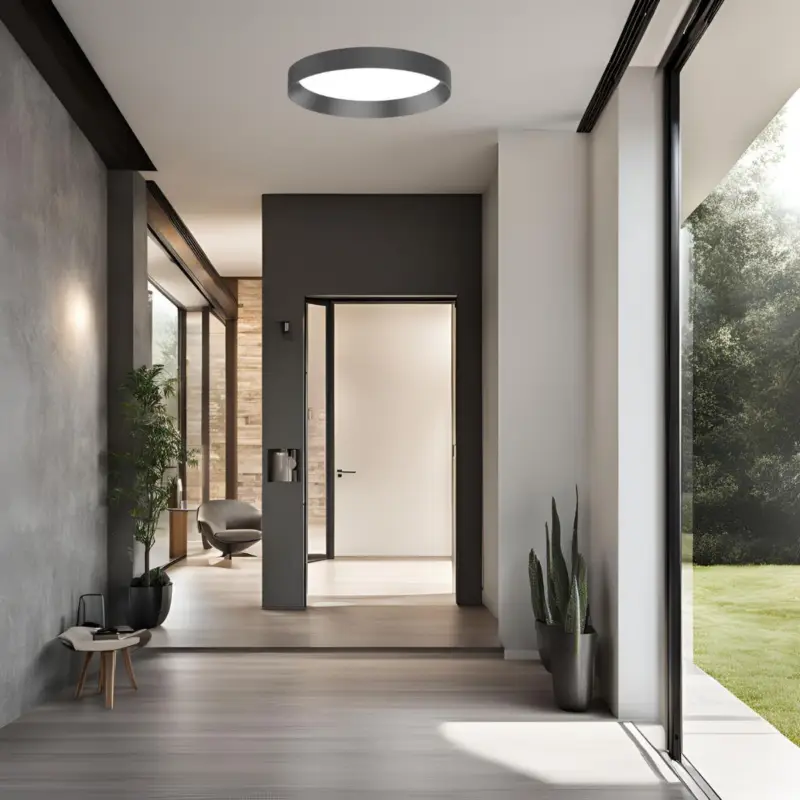 Nouvelle Collection Plafonnier FLY 18W LED 4000K Noir