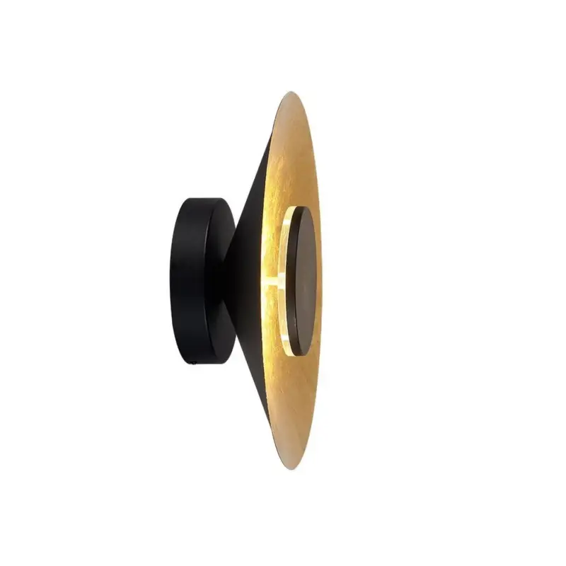 Dernière Chance Applique murale ORION 20W LED Noir Or