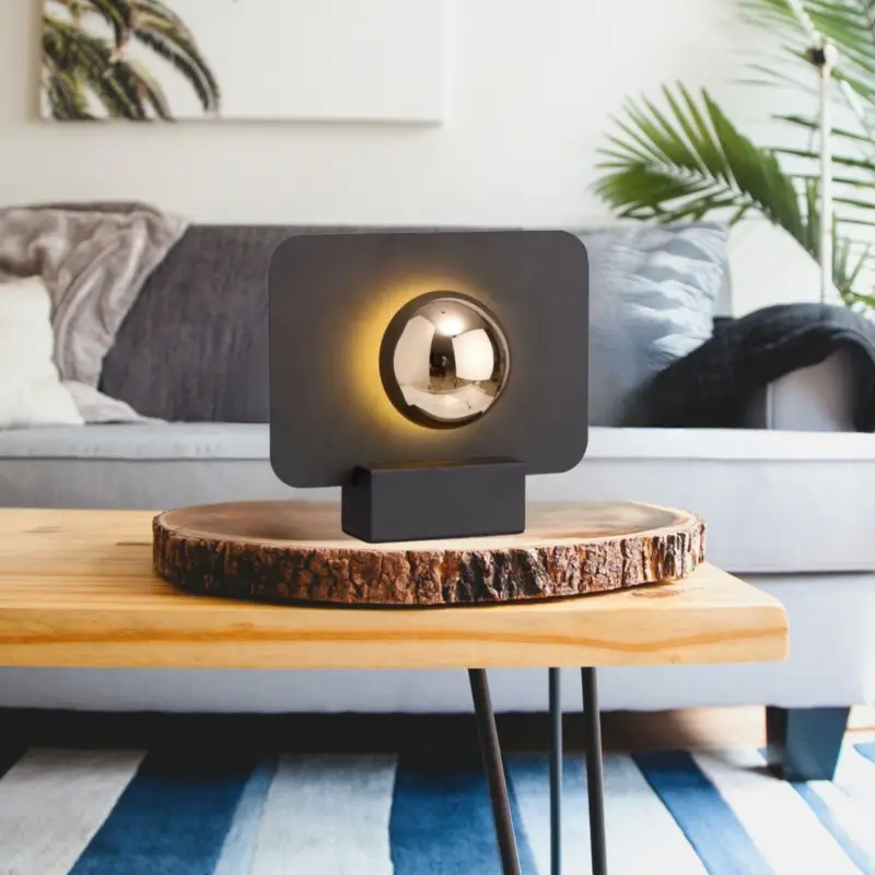 Promotion Lampe de table ALBA 8W LED Noir