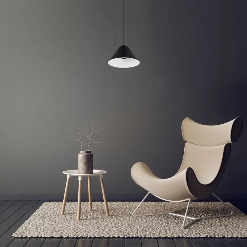 Suspension GRUISSAN 5W LED Noir H8-210 Bon Marché