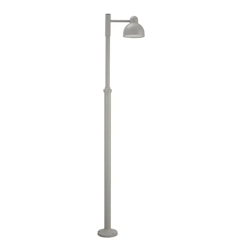 Lampadaire Extérieur KOSTER 19,4W LED Gris Aluminium Prix Bas