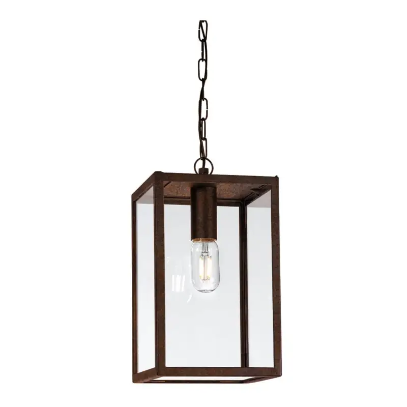 Suspension Extérieure LOFOTEN 57W E27 Rouille Paiement Sécurisé