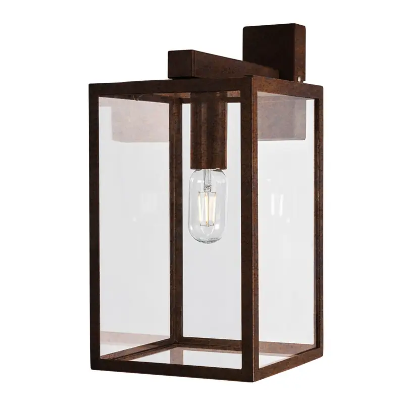 Bon Marché Applique Extérieure LOFOTEN 57W E27 Rouille Bas