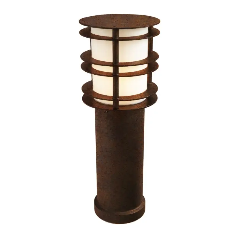 Borne Extérieure STOCKHOLM 46W E27 Rouille H260 Acheter Direct